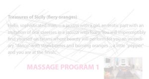 Massage program 1