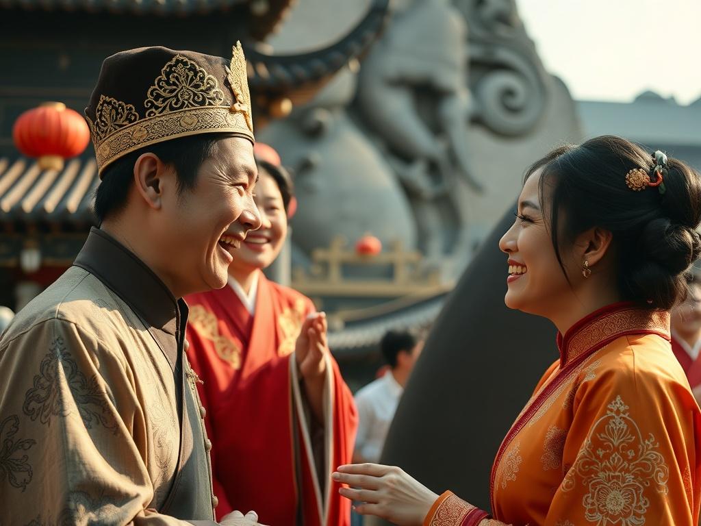 asian happy ending. Historical and cultural context